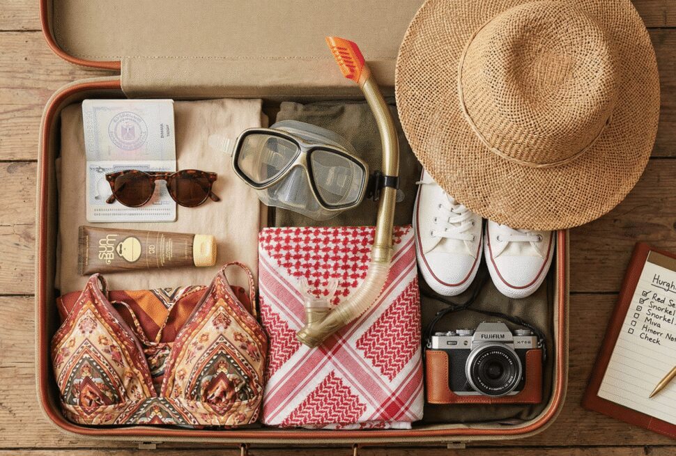 Ultieme paklijst voor Hurghada-Egypte reizen-essentials