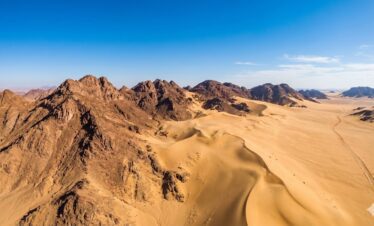 Majestic sights of the Hurghada desert