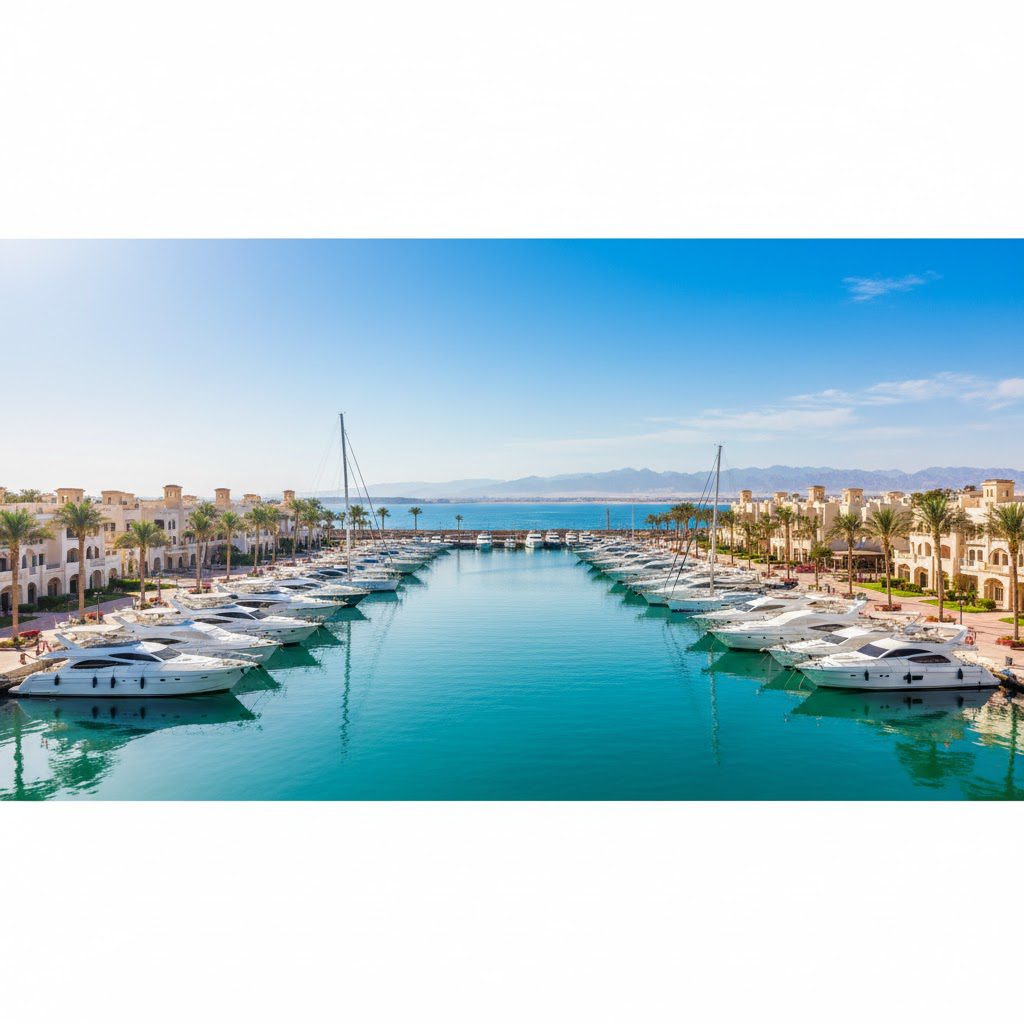 Departure from Hurghada Marina for a private tour