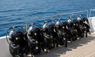 Professional scuba gear for advanced diving