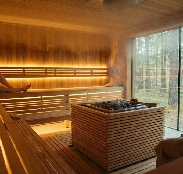 Sauna and steam room at Luxury SPA Hurghada